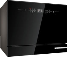 Load image into Gallery viewer, Bosch SKS6ITB00E, Série 6, Lave-vaisselle compact 55cm, Pose-libre, Noir