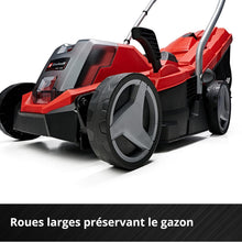 Load image into Gallery viewer, Einhell Tondeuse à gazon sans fil GE-CM 18/33 Li Kit Power X-Change (18V, Largeur de Coupe 33cm, Surface conseillée 200 m²) Livré avec Batterie 4,0 Ah et Chargeur
