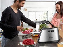 Load image into Gallery viewer, AOBOSI 4-in-1 Meat Grinder Electric Meat Grinder with 4 Stainless Steel Cutting Plates, 1 Kubbe and 3 Sausage Filling Tubes, Motor [3000w Max], Mincer with 2 Blades.