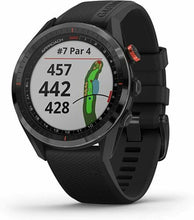Load image into Gallery viewer, Garmin Approach S60 Montre de golf à écran tactile noir, activée par GPS