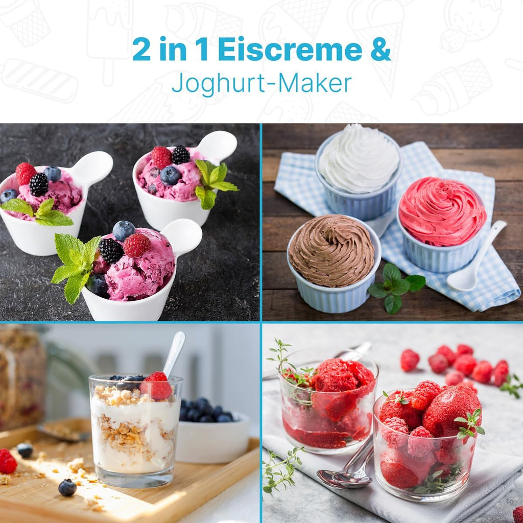 Clatronic ICM 3799 Kompressor-Eismaschine 1L