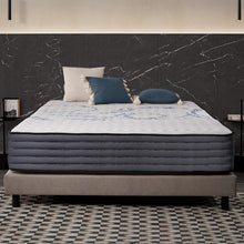 Load image into Gallery viewer, NATURALEX - Matelas PerfectSleep 180x200 - Épais 30 cm - Soutien Mousse à mémoire de Forme - Accueil Blue Latex - Confort Ferme - Respirant - 7 Zones - Réversible - Haute Densité - Fabriqué en Europe