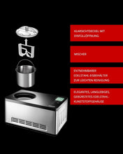Load image into Gallery viewer, Unold 2074013 Gusto Turbine à Glace Réfrigérante Argent