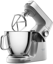 Load image into Gallery viewer, Kenwood Titanium Chef Baker KVC65.001WH, Pastry Robot with Integrated Scales, Including 3-Piece Pastry Set, Spatula &amp; Splash Protection, 1200 W, White
