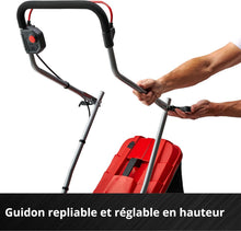 Load image into Gallery viewer, Einhell Tondeuse à gazon sans fil GE-CM 18/33 Li Kit Power X-Change (18V, Largeur de Coupe 33cm, Surface conseillée 200 m²) Livré avec Batterie 4,0 Ah et Chargeur