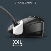 Load image into Gallery viewer, Rowenta Power XXL Aspirateur avec Sac, 4,5 L, Moteur Basse consommation 900 W Max, Performant, Très Bien accessoirisé RO3143EA, Bleu Pétrole/Gris