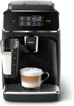 Load image into Gallery viewer, Philips Series 2200 Espresso Machine - Coffee Bean - LatteGo Milk Frother, 3 Coffee Specialties, Intuitive Touch Screen, Glossy Black (EP2231/40)