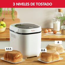 Load image into Gallery viewer, Moulinex OW220830 Bread Maker with 17 Programmes Plastic Black/Purple 31 x 29 x 29 cm