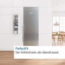 Load image into Gallery viewer, Bosch KGN367LDF- Série 4, Réfrigérateur combiné pose-libre,186 x 60 cm, Inox