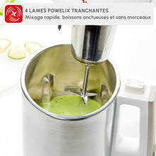 Load image into Gallery viewer, Moulinex Blender chauffant, Mixeur soupe, Puissance 1000 W, Capacité 1,2 L, 5 programmes automatiques, Double paroi, Maintien au chaud 40 min, Livret recettes, Easy Soup, Inox LM841B10