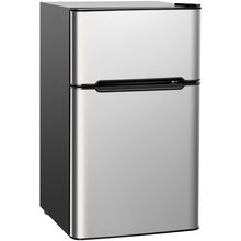 Load image into Gallery viewer, Réfrigérateur Compact Mini-réfrigérateur 90 L Congélateur Séparé avec Design à 2 Portes Fonctionnement Silencieux Blanc/Gris/Noir