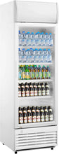 Load image into Gallery viewer, METRO Professional Réfrigérateur à Boissons GSC2360B, Acier/Verre, 62 x 63.6 x 175.3 cm, 347 L, avec Serrure, Noir