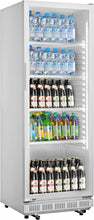 Load image into Gallery viewer, METRO Professional Réfrigérateur à Boissons GSC2360B, Acier/Verre, 62 x 63.6 x 175.3 cm, 347 L, avec Serrure, Noir