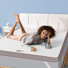 Load image into Gallery viewer, BedStory [Nouvelle Technologie] Surmatelas 160 x 200 à Mémoire de Forme de 7.5CM, Surmatelas de Haute Densité avec Gel Plus Respirant, Housse Amoivible et Lavable