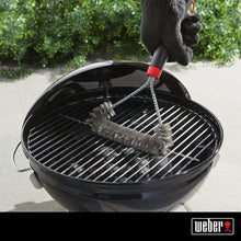 Load image into Gallery viewer, Weber Q1400 Barbecue électrique avec support, surface de cuisson 43 x 32 cm, nomade, grille en fonte émaillée divisée en 2 parties, couvercle et cuve en fonte d'aluminium - Gris foncé (52020853)