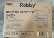 Load image into Gallery viewer, Robot Multifonctions 5l 1000w Noir Avec Hachoir Et Blender 1,5l En Verre - ROBIMIX NOIR