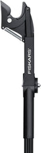Load image into Gallery viewer, Fiskars Coupe-Branches Multifonctions Télescopique, pour Bois vert et Rameaux, Revêtement antiadhésif, Lame en acier/manche en aluminium, longueur 2,4 - 4 m, noir/orange, UPX86, 1023624
