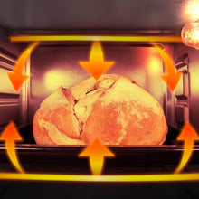 Load image into Gallery viewer, Cecotec Bake&amp;Toast 4600 Black Gyro Countertop Oven, 46 L, 2000 W, 12 Combinable Heating Functions, Includes Rotating Spindle, Crumb Catcher Tray.