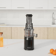 Load image into Gallery viewer, Slow Chewing, Slow Juicer, Fresh and Healthy Juice, Sorbet, Ice Cream, Mouth 75 mm, BPA Free, 240 Watts, Cold Pressure, Stainless Steel Black Fridja f1900