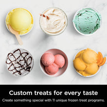 Load image into Gallery viewer, Ninja CREAMi Deluxe Ice Cream &amp; Frozen Treat Maker for Ice Cream, Sorbet, Milkshakes, Frozen Yogurt, &amp; More, 11-in-1, XL Capacity, Silver, Includes (2) Family-Sized 24 oz. Tubs, NC501