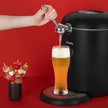 Load image into Gallery viewer, H.Koenig Tireuse à Bière compatible tous Fûts Universels Pressurisés de 5L Inox BW1778, Machine, Pompe, Pression domestique, Professionnelle, Universelle, Refroidissement intégré 4°C