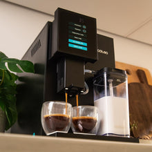 Load image into Gallery viewer, Cecotec Machine à Café Superautomatique Cremmaet Compactccino Black Rose, 19 bars, Réservoir à lait, Système Thermoblock, 5 niveaux de mouture, Réservoir à café 150g