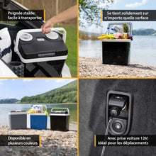 Load image into Gallery viewer, TZS First Austria 32L Portable Electric Cool Box Mini Fridge 12V 230V Car Camping Cooler Box Thermoelectric Cooler Box