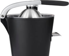 Load image into Gallery viewer, H.Koenig AGR80 160W Professional Electric Citrus Juicer Stainless Steel Lever and Filter Drip Free BPA Free Dishwasher Safe Parts