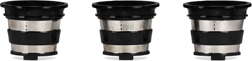 H.Koenig GSX12 Vertical Juice Extractor Stainless Steel Black, Fruit and Vegetable Juice, BPA Free, 82 mm Wide Mouth, Soft Pressure, 1 Litre, 400 W