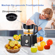 Load image into Gallery viewer, TopStrong Multifunctional Food Processor, 1100 W Multifunctional Food Processor, 11 in 1 Food Processor Included Chopper, Kneader Hook, Blender, Citrus Press and Coffee Grinder, 3.2L Bowl and 1.5L