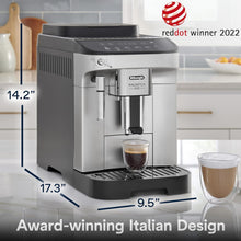 Load image into Gallery viewer, De'Longhi Magnifica Evo Automatic Espresso &amp; Coffee Machine with Manual Milk Frother, Built-in Grinder &amp; Auto-Clean Function - For Latte, Cappuccino, Americano, Iced Coffee, ECAM29043SB