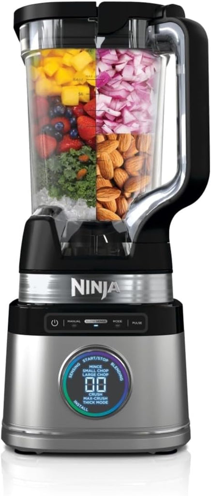 Ninja Detect Power Blender Pro & Single Serve 2-in-1, 1200W Blender with 2L Container, 2 Individual Cups, Blender for Smoothies and Iced Drinks, Vegetable Chopping, Black, TB301EU