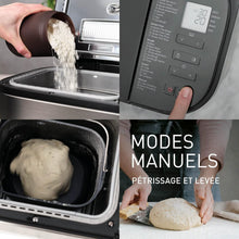 Load image into Gallery viewer, Panasonic SD-YR2550SXE Automatic Bread Maker, Raisin, Nut and Yeast Dispensers, 31 Auto Programs, Dual Temperature Sensor, 13 Hour Digital Timer, LCD Display, Silver