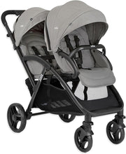 Load image into Gallery viewer, Joie - Evalite™ Duo - Poussette Double - Siège Arrière Inclinable À Plat - Pliage Facile &amp; Compact - Compatible Sièges Auto - Suspension 4 Roues - Harnais 5 Points SoftTouch - Dès la naissance
