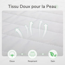 Load image into Gallery viewer, Novilla Matelas en Mousse 140x190, Matelas Amovible à 7 Zones de Confort, Réversible Été/Hiver, Respirable, Hauteur 18 cm