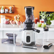 Load image into Gallery viewer, Moulinex Juice &amp; Clean ZU420E10 Fruit and Vegetable Juice Extractor, Vitamin Juice, Press, 150 W, 42 to 83 RPM, Fresh Fruit Juice, Jam, Grout, Sorbet, Automatic Cleaning