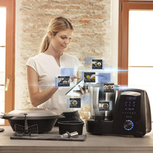 Load image into Gallery viewer, Cecotec Robot de Cuisine Mambo Black. 23 Fonctions, 10 Niveaux de Température, 1700W, 2,5 kg de Pâte, Cruche de 3,3L, 10 Vitesses, Minuterie, Température Réglable de 37 °C à 120 °C