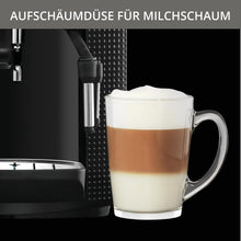 Load image into Gallery viewer, Krups EA8108 fully automatic coffee machine (automatic cleaning, 2 cup function, milk system with CappucinoPlus nozzle, 15 bar, coffee machine, espresso) black