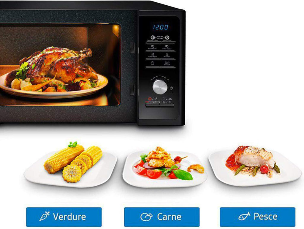 Samsung – Silver microwave