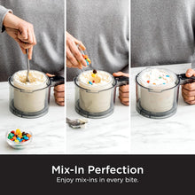 Load image into Gallery viewer, Ninja NC301 CREAMi Ice Cream Maker, for Gelato, Mix-ins, Milkshakes, Sorbet, Smoothie Bowls &amp; More, 7 One-Touch Programs, with (2) Pint Containers &amp; Lids, Compact Size, Perfect for Kids, Silver