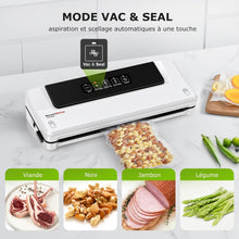 Load image into Gallery viewer, Bonsenkitchen Food Vacuum Sealer - Vacuum Sealer for Vacuum Cooking and Preserving Fresh Food, Including Vacuum Bags 40