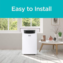 Load image into Gallery viewer, BLACK DECKER 14 000 BTU Climatiseur portable avec chaleur et télécommande, blanc