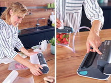 Load image into Gallery viewer, Leifheit Machine de mise sous vide alimentaire Vacu Power 500, appareil pour emballage sous vide + 10 sacs sous vide alimentaire (20 x 30 cm)