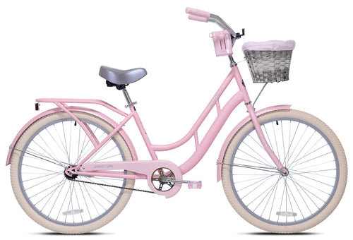 BCA 26 ″ Charleston Dames Cruiser Vélo, Rose