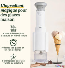 Load image into Gallery viewer, Cuisinart Sorbetière - Fait de la crème glacée, du gelato, du sorbet et du yogourt glacé en 40 minutes - Desserts maison - Facile à utiliser - Acier inoxydable - ICE100BCU