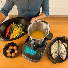 Load image into Gallery viewer, Cecotec Robot de Cuisine Mambo Black. 23 Fonctions, 10 Niveaux de Température, 1700W, 2,5 kg de Pâte, Cruche de 3,3L, 10 Vitesses, Minuterie, Température Réglable de 37 °C à 120 °C