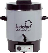 Load image into Gallery viewer, Kochstar K99104035 Electric Sterilizer with Thermostat and Tap 27 Litres 50 x 46.5 x 37 cm Grey
