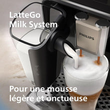 Load image into Gallery viewer, Philips Série 5400 Machine Expresso - Café à Grain - LatteGo Mousseur à Lait, 12 Spécialités de Café, Affichage Intuitif, 4 Profils Utilisateur, Noir (EP5441/50)