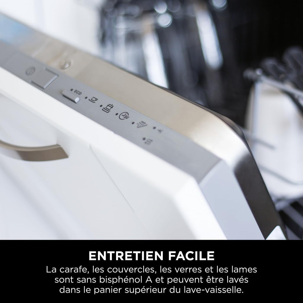Ninja Detect Power Blender Pro & Single Serve 2-in-1, 1200W Blender with 2L Container, 2 Individual Cups, Blender for Smoothies and Iced Drinks, Vegetable Chopping, Black, TB301EU