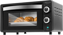 Load image into Gallery viewer, Cecotec Bake&amp;Toast 4600 Black Gyro Countertop Oven, 46 L, 2000 W, 12 Combinable Heating Functions, Includes Rotating Spindle, Crumb Catcher Tray.